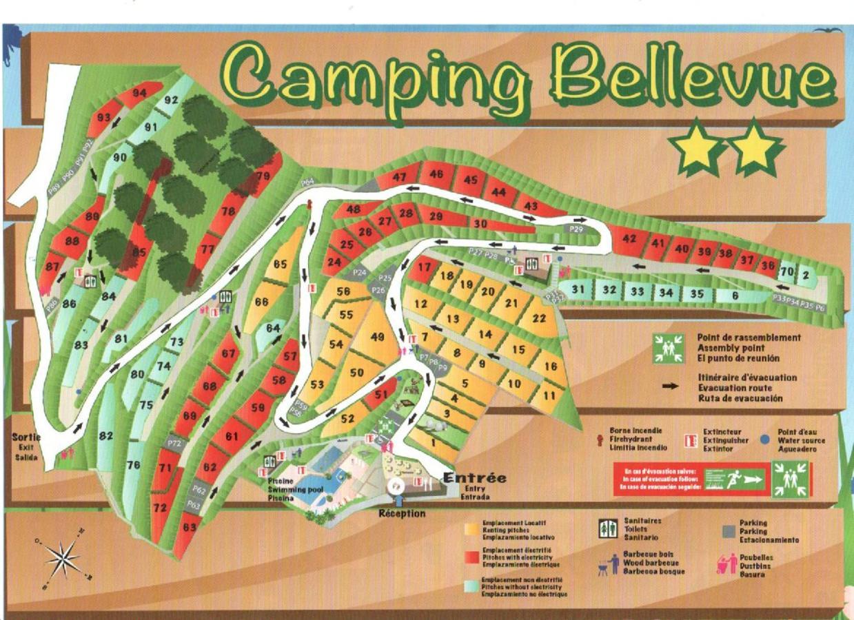 Camping Bellevue Ria المظهر الخارجي الصورة